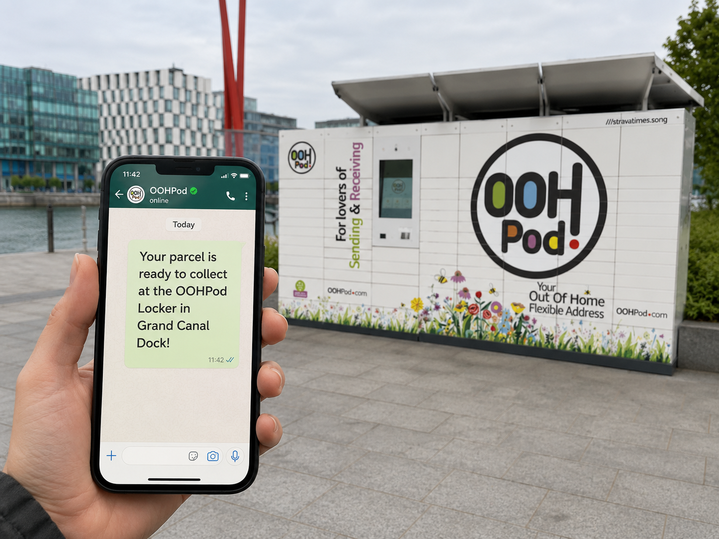 OOHPod locker notifications